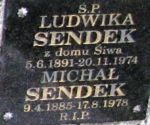 Ludwika Sendek 1891-1974, Michal Sendek 1885-1978